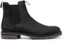 Common Projects ridged leather Chelsea boots 7547 BLACK - Thumbnail 1
