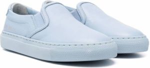 Common Projects slip-on leather sneakers Blue