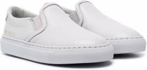 Common Projects slip-on leather sneakers Grey