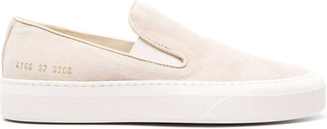 Common Projects slip-on suede sneakers Neutrals