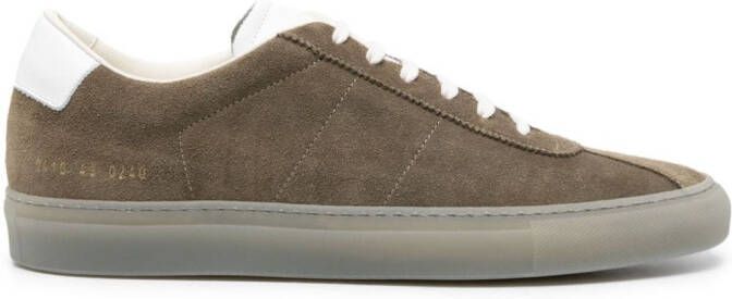 Common Projects Tennis 70 suede sneakers Brown