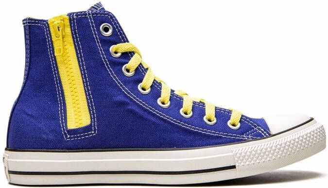 Converse All Star side-zip sneakers Blue