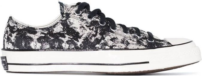 Converse Chuck 70 abstract-print low-top sneakers Black