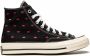 Converse Chuck 70 Embroidered Lips High sneakers Black - Thumbnail 1