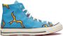 Converse x Golf Le Fleur Chuck 70 Hi "Flames" sneakers Blue - Thumbnail 5