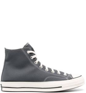Converse Chuck Taylor distressed high-top sneakers Black