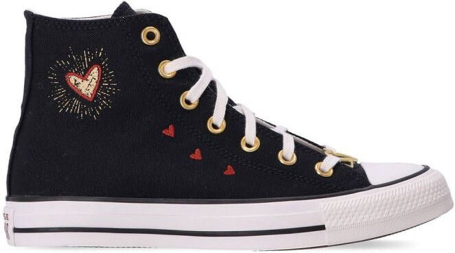 Converse Chuck Taylor All Star Hearts high-top sneakers Black