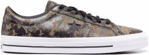 Converse Chuck Taylor camouflage-print low-top sneakers Brown