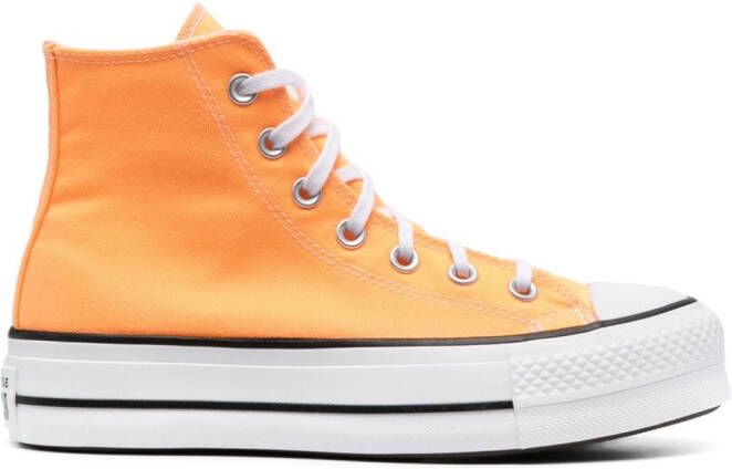 Converse Chuck Taylor Lift Platform high-top sneakers Orange