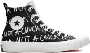 Converse Chunk 70 high-top sneakers BLACK BLACK-WHITE BOLD MANDARI