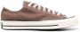 Converse lace-up low-top canvas sneakers Brown - Thumbnail 1