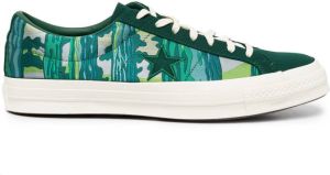 Converse One Star National Parks high-top trainers Green