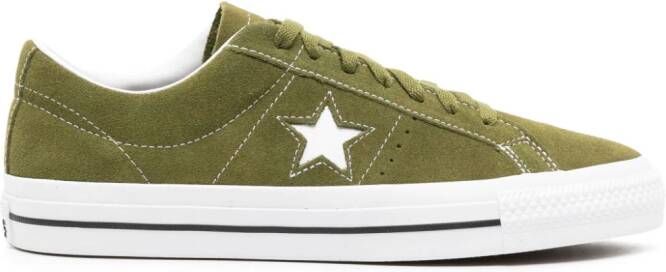 Converse One Star Pro suede sneakers Green