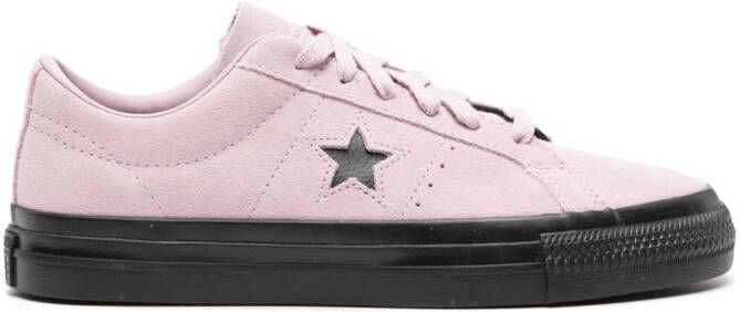 Converse Chuck 70 Plus high-top canvas sneakers Pink