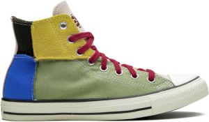 Converse patchwork Chuck Taylor high-top sneakers Green