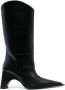 Coperni Bridge cowboy leather boots Black - Thumbnail 1