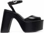 Coperni platform-sole sandals Black - Thumbnail 1