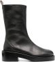 Courrèges 55mm leather ankle boots Black - Thumbnail 1
