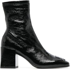Courrèges block-heel boots Black