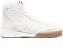 Courrèges Club02 lace-up leather sneakers White - Thumbnail 1