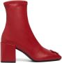 Courrèges Reedition AC ankle boots Red - Thumbnail 1