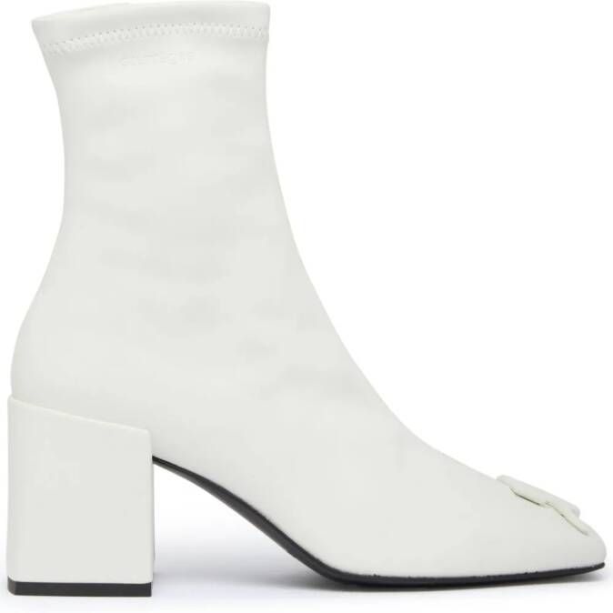 Courrèges Reedition AC ankle boots White