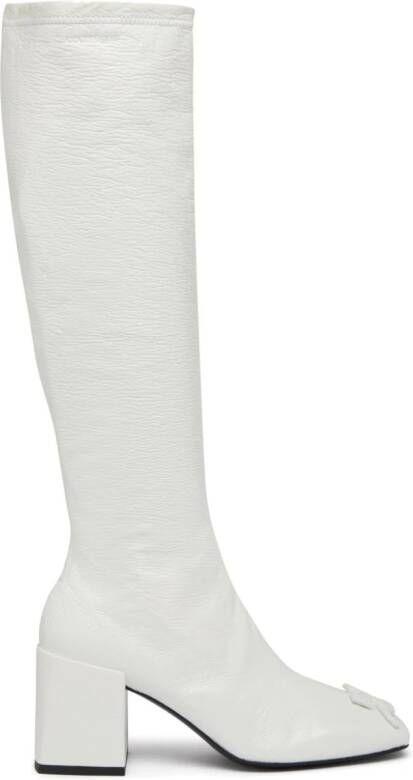 Courrèges Reedition AC square-toe boots White