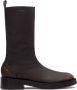 Courrèges Rider Patina leather boots Brown - Thumbnail 1