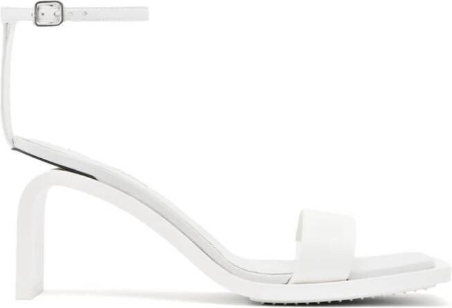 Courrèges Stream 70mm sandals White