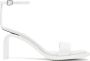 Courrèges Stream 70mm sandals White - Thumbnail 1