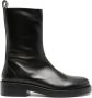 Courrèges stretch leather boots Black - Thumbnail 1