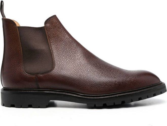 Crockett & Jones leather Chelsea boots Brown