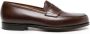 Crockett & Jones Grantham 2 almond-toe leather loafers Brown - Thumbnail 1