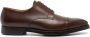 Crockett & Jones Norwich leather derby shoes Brown - Thumbnail 1