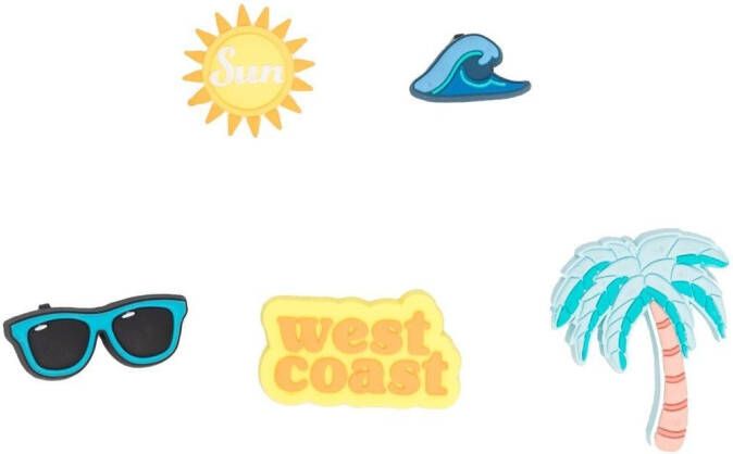 Crocs Jibbitz shoe charm set Yellow