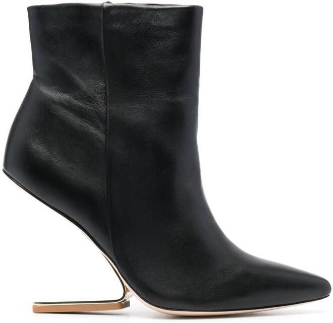 Cult Gaia Kenna leather boots Black