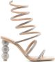 Cult Gaia Lislie spiral-design 102mm sandals Neutrals - Thumbnail 1