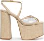 Cult Gaia Sofie platform sandals Neutrals - Thumbnail 1