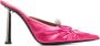 D'ACCORI Eve 100m pointed-toe mules Pink - Thumbnail 1