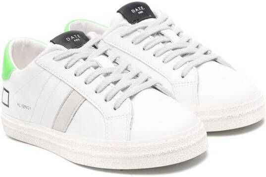 D.A.T.E. colourblock low-top sneakers White