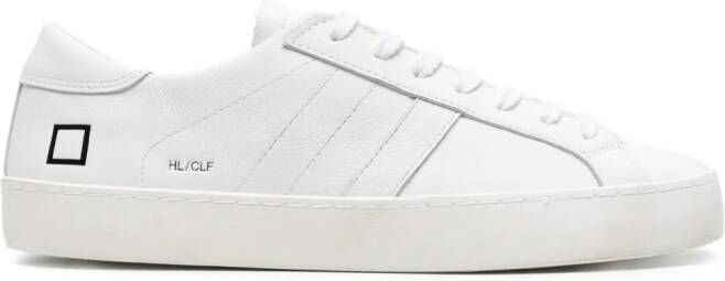 D.A.T.E. Hill Low leather sneakers White