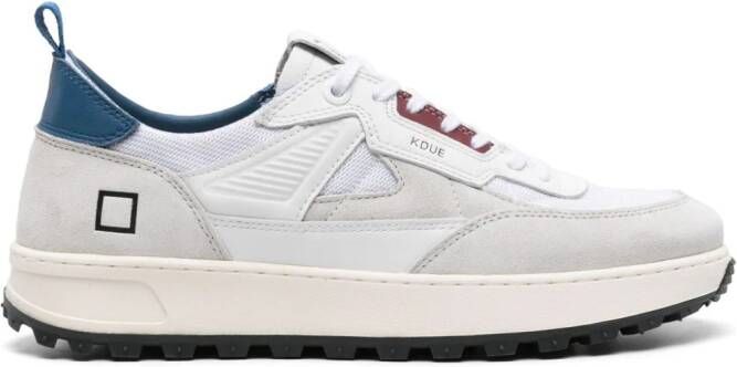 D.A.T.E. KDue panelled sneakers White