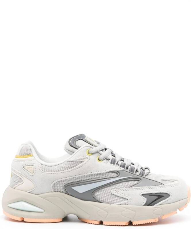 D.A.T.E. SN23 colour-block panelled sneakers Grey