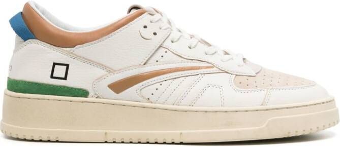 D.A.T.E. Torneo leather sneakers White