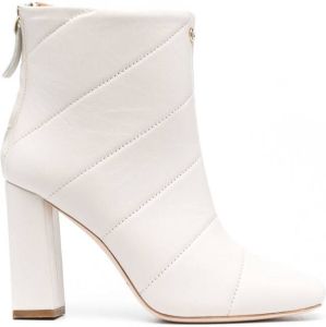 Dee Ocleppo 100mm quilted ankle boots Neutrals