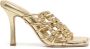 Dee Ocleppo Belize 90mm leather sandals Gold - Thumbnail 1