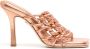 Dee Ocleppo Belize 90mm leather sandals Orange - Thumbnail 1