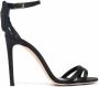 Dee Ocleppo bow-detail leather sandals Black - Thumbnail 1