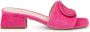 Dee Ocleppo Dizzy 35mm terry-cloth mules Pink - Thumbnail 1
