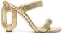 Dee Ocleppo Jamaica 90mm leather sandals Gold - Thumbnail 1